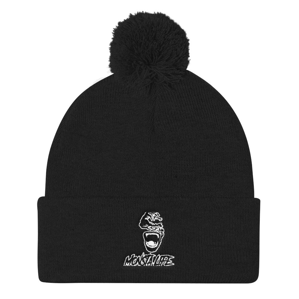 Pom Pom Knit Cap – Monsta Inc