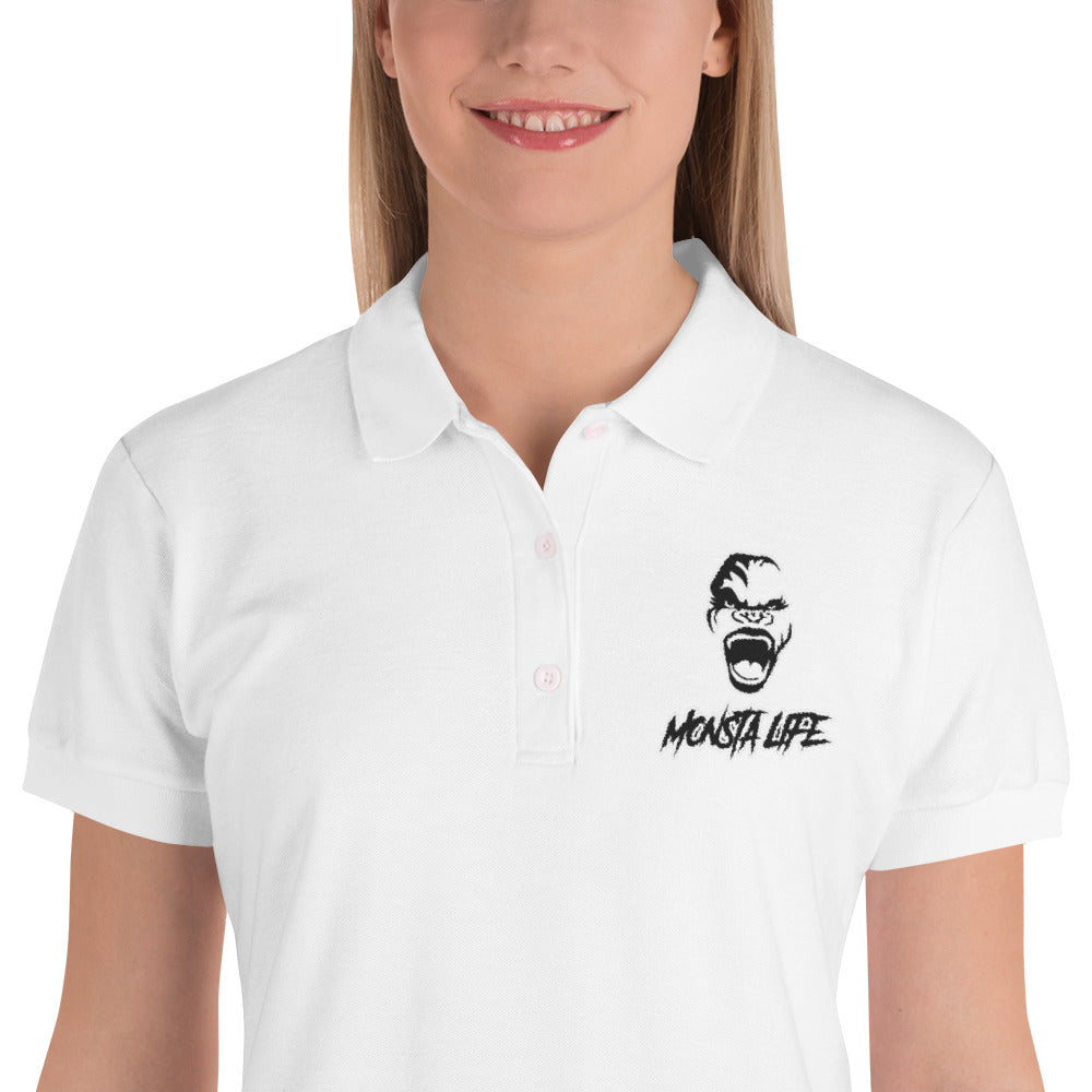 Embroidered Women's Polo Shirt